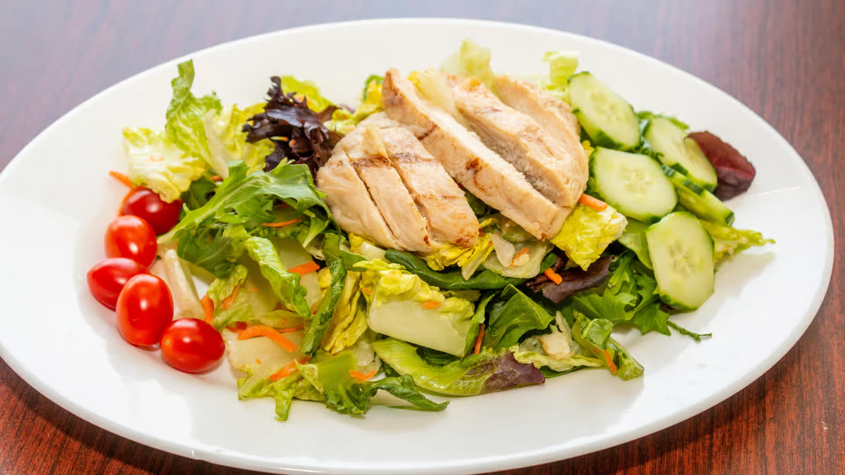 "\u003cstrong\u003eGrilled Chicken Salad\u003c/strong\u003e"